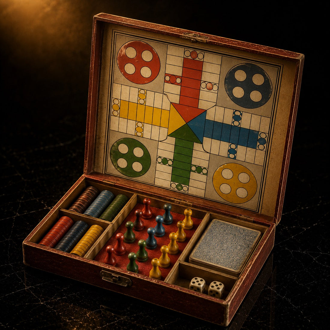 Vintage Board Game — Classic Family Collectible Complete Set | Dan River Antiques